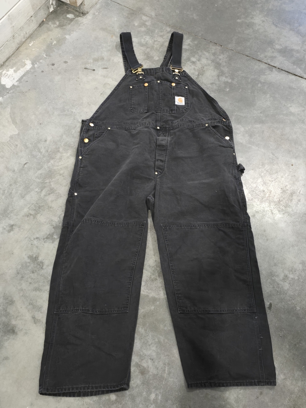 Carhartt Black Bib Overalls